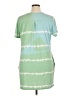 Just Be... Green Casual Dress Size 1X - photo 2
