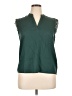 Shein Green Sleeveless Blouse Size XL - photo 1