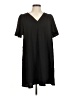 Nine West Solid Black Casual Dress Size M - photo 1