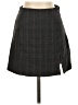 Olivaceous Plaid Gray Casual Skirt Size S - photo 1