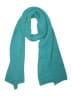 Zara 100% Polyester Teal Scarf One size - photo 1