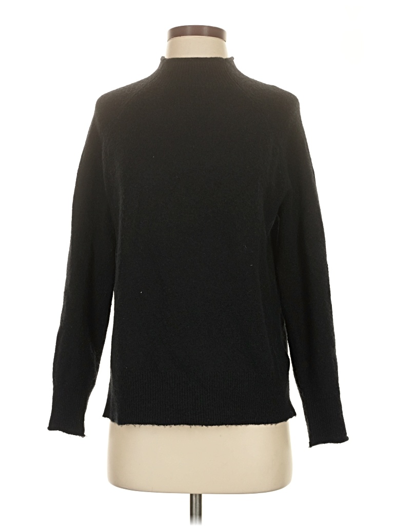 Pre-owned Jcrew Turtleneck Sweater In Black