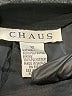 Chaus 100% Polyester Solid Black Formal Skirt Size 12 - photo 4