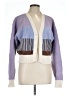 Minkpink Color Block Purple Cardigan Size L - photo 1