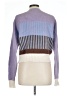 Minkpink Color Block Purple Cardigan Size L - photo 2