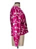 J.Crew 100% Polyester Pink Long Sleeve Blouse Size 10 - photo 4