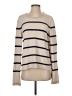 Faherty Stripes Ivory Pullover Sweater Size S - photo 1