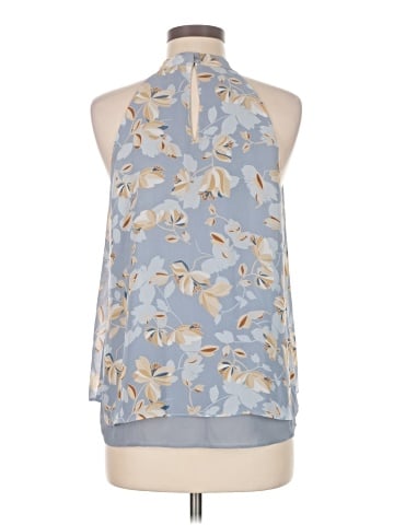 Rose + Olive Sleeveless Blouse (view 2)