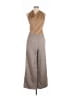Plains & Prints Chevron-herringbone Brown Jumpsuit Size 8 - photo 1
