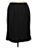 Unbranded 100% Polyester Solid Black Formal Skirt Size 6 (petite) - photo 2