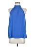 Halogen 100% Polyester Blue Sleeveless Blouse Size M - photo 1