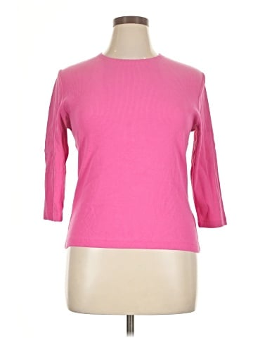 Point 3/4 Sleeve Top (view 1)