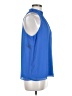 Halogen 100% Polyester Blue Sleeveless Blouse Size M - photo 4