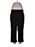Lands' End Solid Black Active Pants Size L (tall) - photo 1