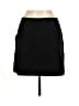 Orb 100% Polyester Solid Black Casual Skirt Size M - photo 2
