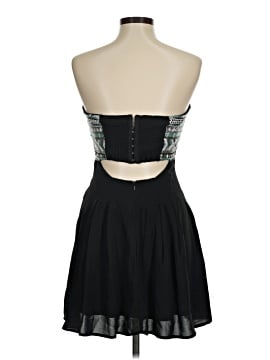 black strapless dress forever 21 Sequin Sweetheart Mini Dress Black / S main image 0