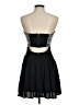 Forever 21 100% Polyester Graphic Black Cocktail Dress Size M - photo 2