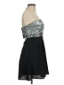 Forever 21 100% Polyester Graphic Black Cocktail Dress Size M - photo 4
