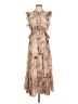 Kachel 100% Polyester Tan Cocktail Dress Size 2 - photo 1