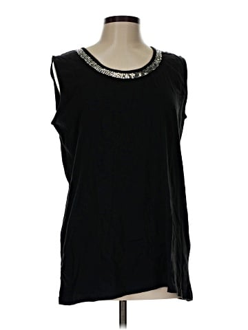 Ulla Popken Sleeveless T-Shirt (view 1)