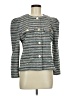 Ann Taylor Factory Tweed Teal Gray Blazer Size M - photo 1