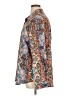 Fantaslook 100% Polyester Paisley Blue Long Sleeve Blouse Size XL - photo 5
