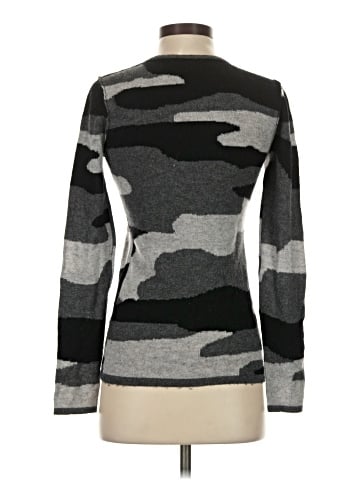 Aqua Cashmere Pullover Sweater (view 2)