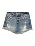 Eunina Blue Denim Shorts Size XS - photo 1