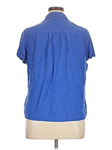 Croft & Barrow Short Sleeve Blouse (view 2)
