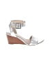 Louise Et Cie Silver Wedges Size 7 1/2 - photo 1