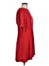 Zara Basic Solid Red Casual Dress Size M - photo 4