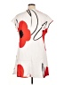 Emery Rose Graphic White Casual Dress Size 0X - photo 2