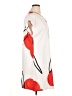 Emery Rose Graphic White Casual Dress Size 0X - photo 4