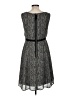 Ann Taylor LOFT 100% Polyester Tweed Gray Casual Dress Size 8 - photo 2