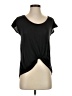 Pure & Good Black Short Sleeve Top Size XS - photo 1