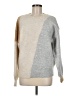 Skies Are Blue Color Block Gray Pullover Sweater Size M - photo 1