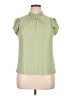W5 Green Short Sleeve Blouse Size XL - photo 1
