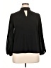 Cable & Gauge Black Long Sleeve Blouse Size XL - photo 1