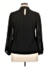 Cable & Gauge Black Long Sleeve Blouse Size XL - photo 2