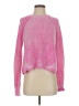Autumn Cashmere 100% Cotton Pink Pullover Sweater Size S - photo 1