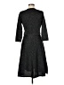 Talbots Tweed Black Wool Dress Size M - photo 2