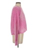 Autumn Cashmere 100% Cotton Pink Pullover Sweater Size S - photo 4