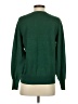 Unbranded Solid Green Pullover Sweater Size S - photo 2