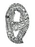 Ann Taylor 100% Acrylic Gray Black Scarf One size - photo 1