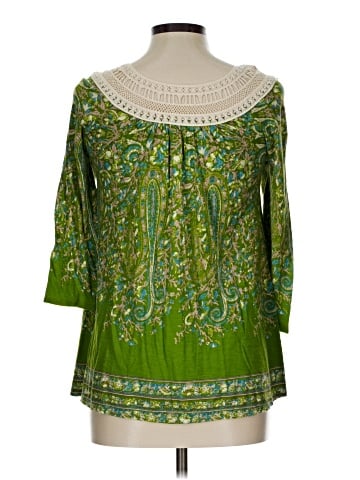 Meadow Rue 3/4 Sleeve Blouse (view 2)