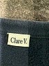 Clare V. 100% Cotton Blue Sweatshirt Size S - photo 6
