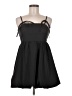 Unbranded Solid Black Casual Dress Size M - photo 1