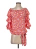 CeCe 100% Polyester Pink 3/4 Sleeve Blouse Size S - photo 1