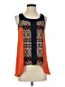 THML Orange Sleeveless Blouse Size XS - photo 1