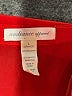 Ambiance Apparel 100% Polyester Red Sleeveless Blouse Size L - photo 6